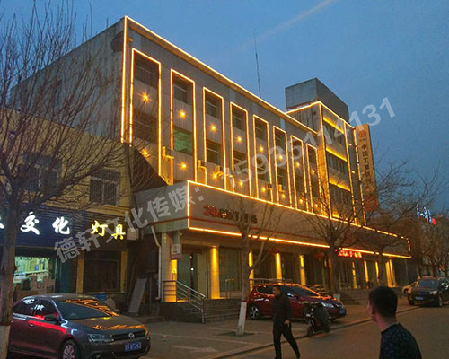 太谷縣中國(guó)工商銀行亮化工程